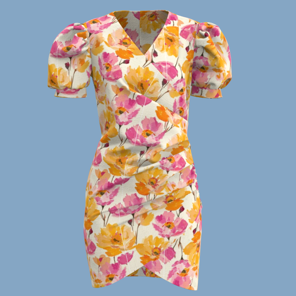 2379 Y/Floral 원피스