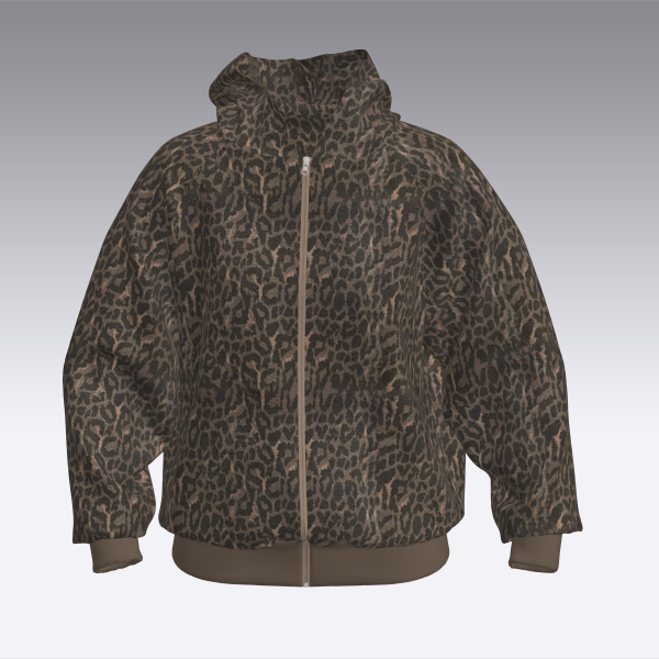 2543 ZIPUP CVC 플리스 후디