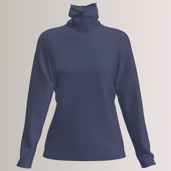 2571 토틀넥 롱슬리브 셔츠