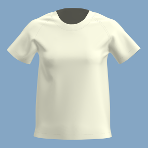 2572 숏슬리브 라운드 티셔츠