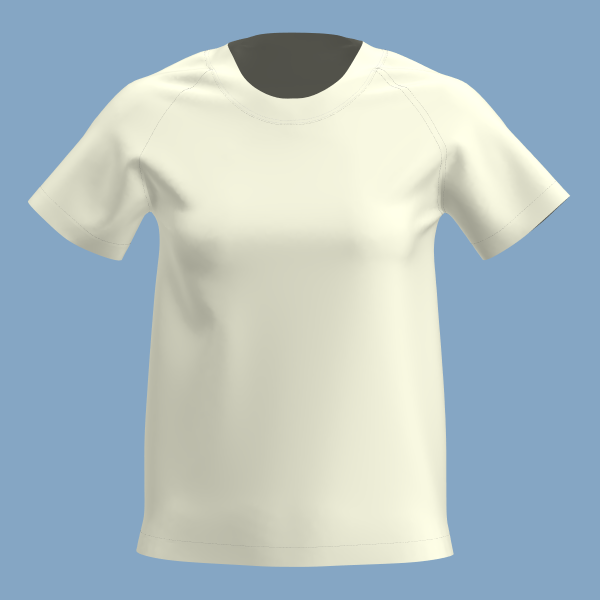 2572 숏슬리브 라운드 티셔츠