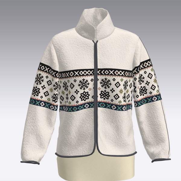 2805 ZIPUP 셔파 노르딕 자켓